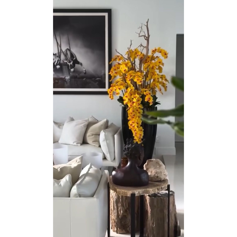 Glossomir artificial plant in vase