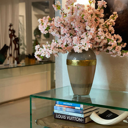 Realistic artificial artificial plant plant with vase for modern home decor