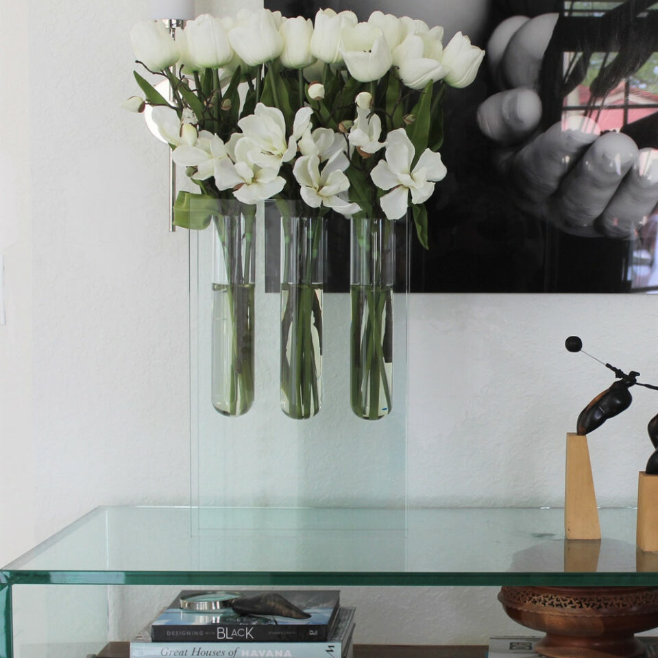 Tripletin artificial plant in vase