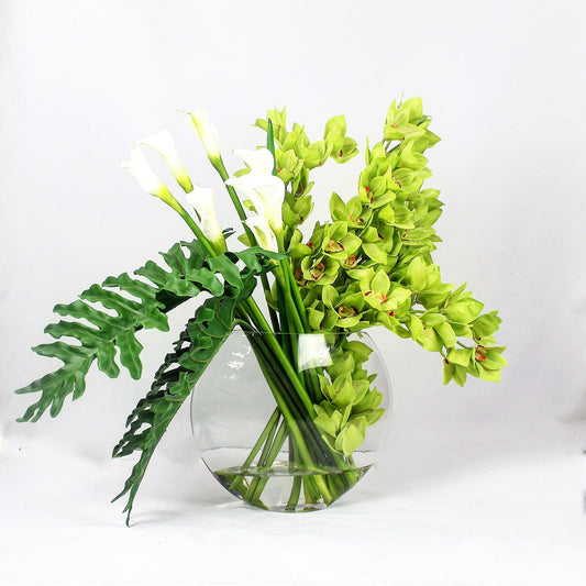 Realistic artificial artificial plant plant with vase for modern home decor