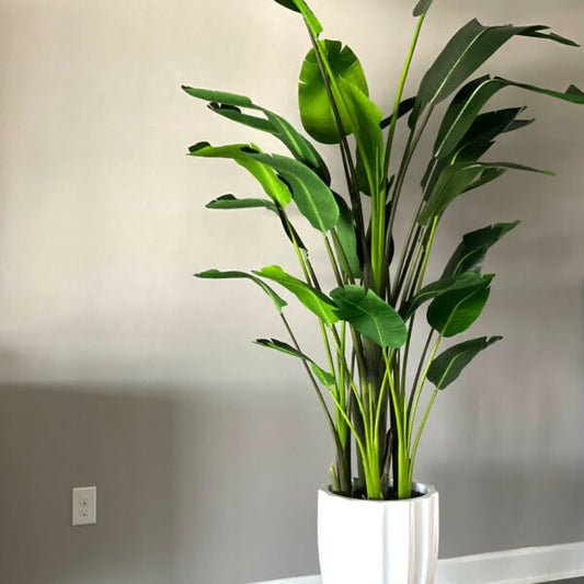 Realistic artificial artificial plant plant with vase for modern home decor