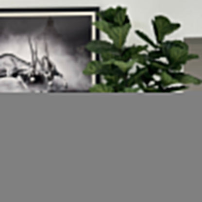 Blueidol artificial plant in vase