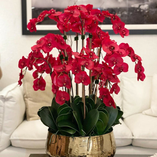 Realistic artificial artificial plant plant with vase for modern home decor