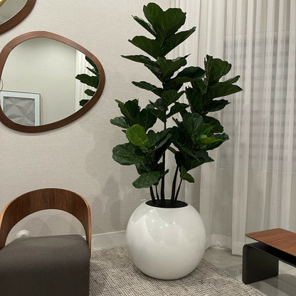 Realistic artificial artificial plant plant with vase for modern home decor