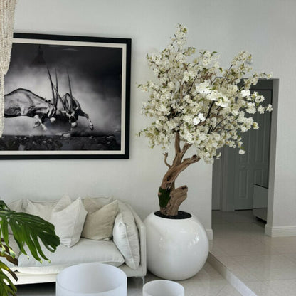 Nzendagin artificial plant in vase