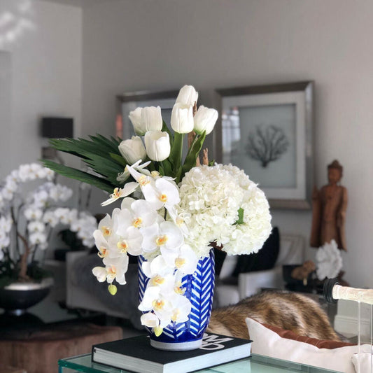 Realistic artificial artificial plant plant with vase for modern home decor